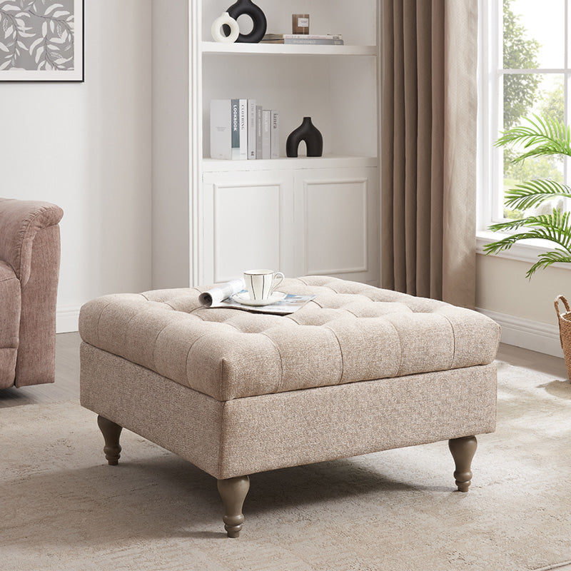 Abbott Button Top Storage Ottoman