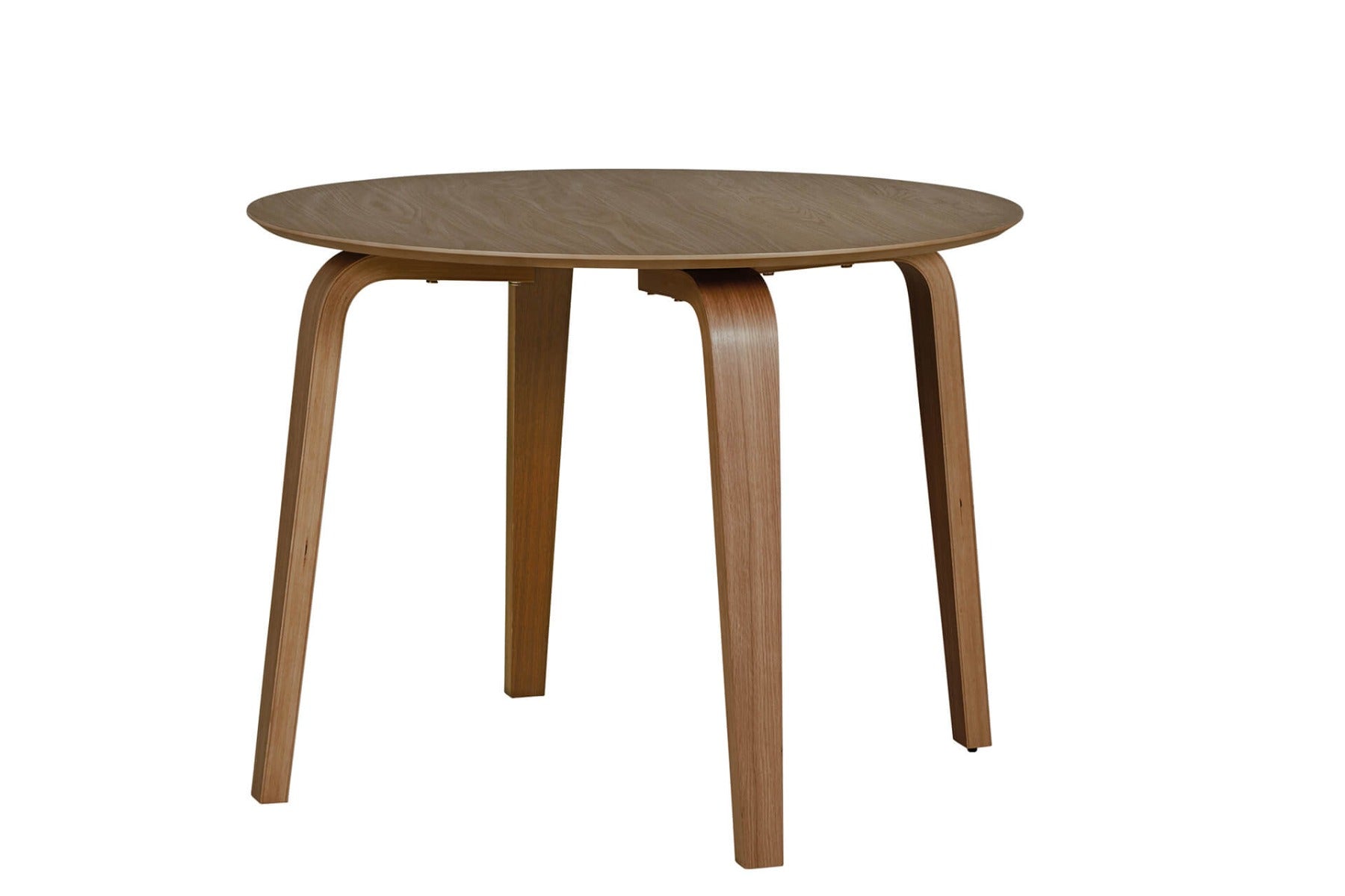 Addison Round Walnut Dining Table – 100cm | Modern & Retro Style | Free Delivery