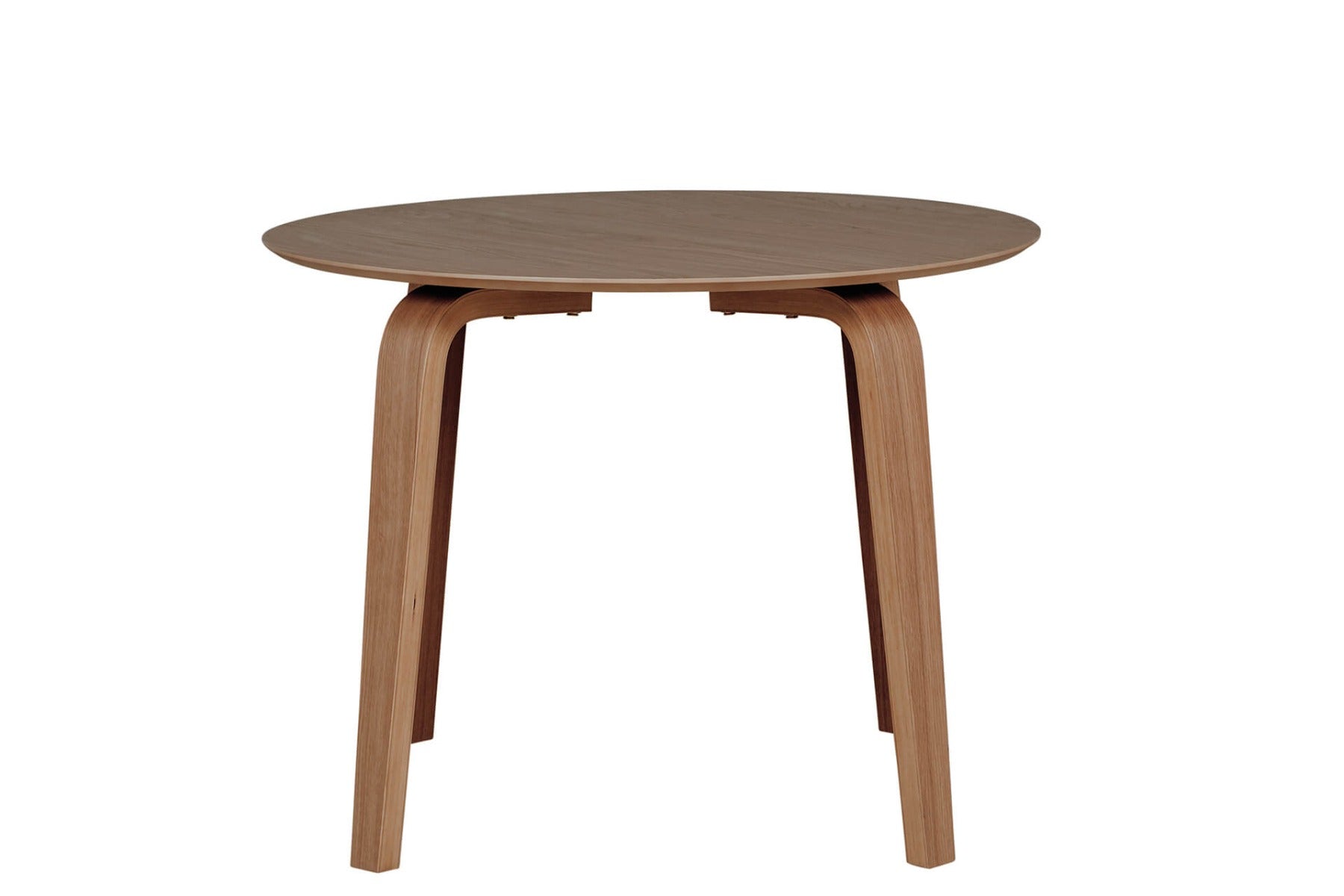 Addison Round Walnut Dining Table – 100cm | Modern & Retro Style | Free Delivery