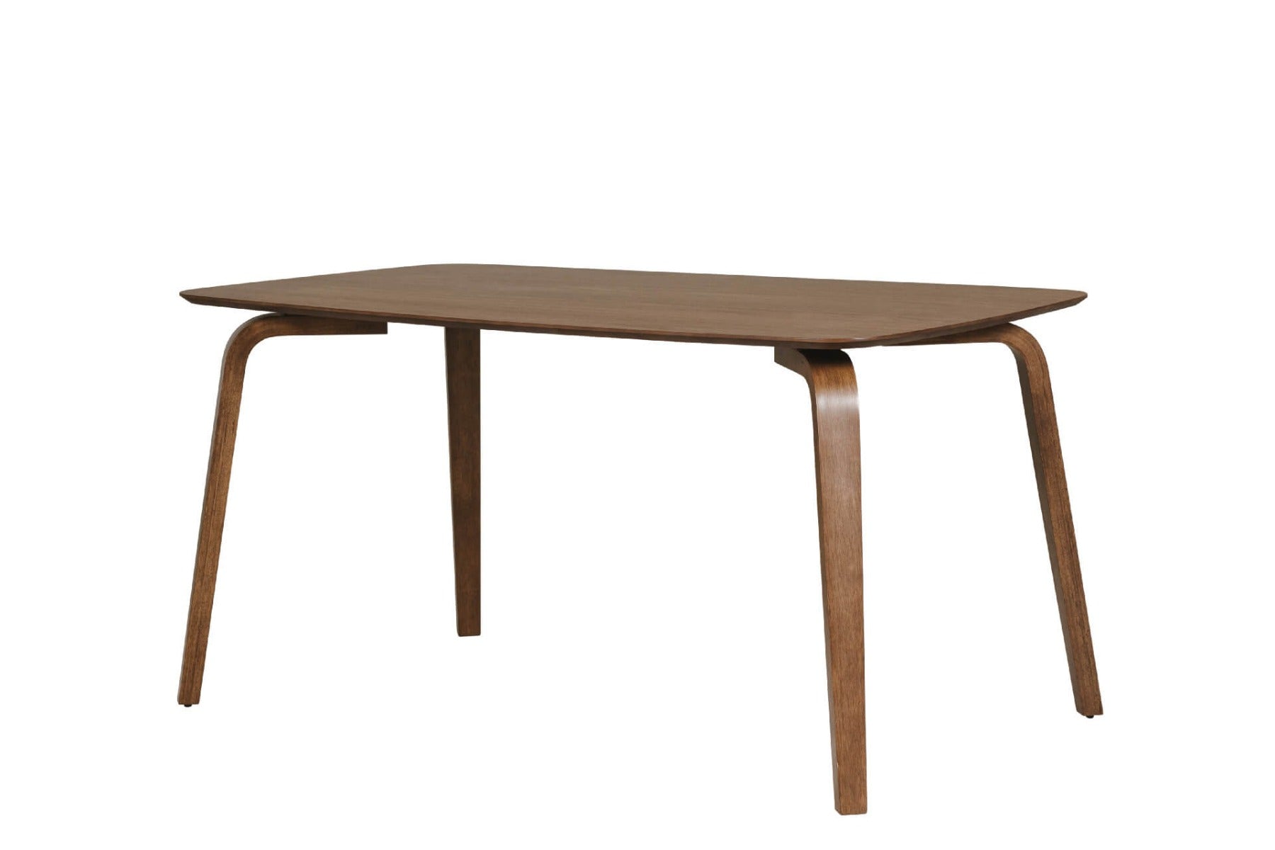 Addison Rectangular Walnut Dining Table – 150cm | Modern & Retro Style | Free Delivery