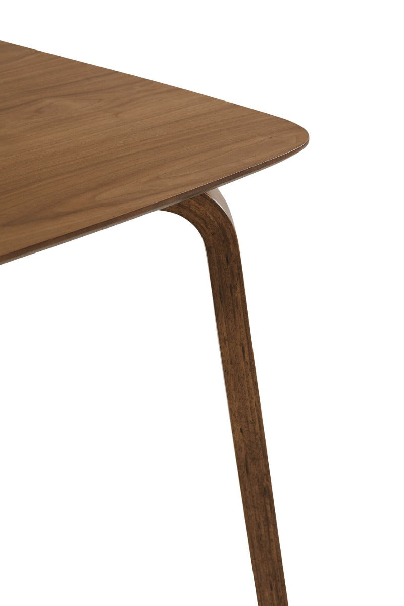 Addison Rectangular Walnut Dining Table – 150cm | Modern & Retro Style | Free Delivery