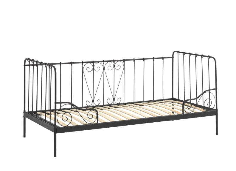 Alice Black Captain's Metal Bed