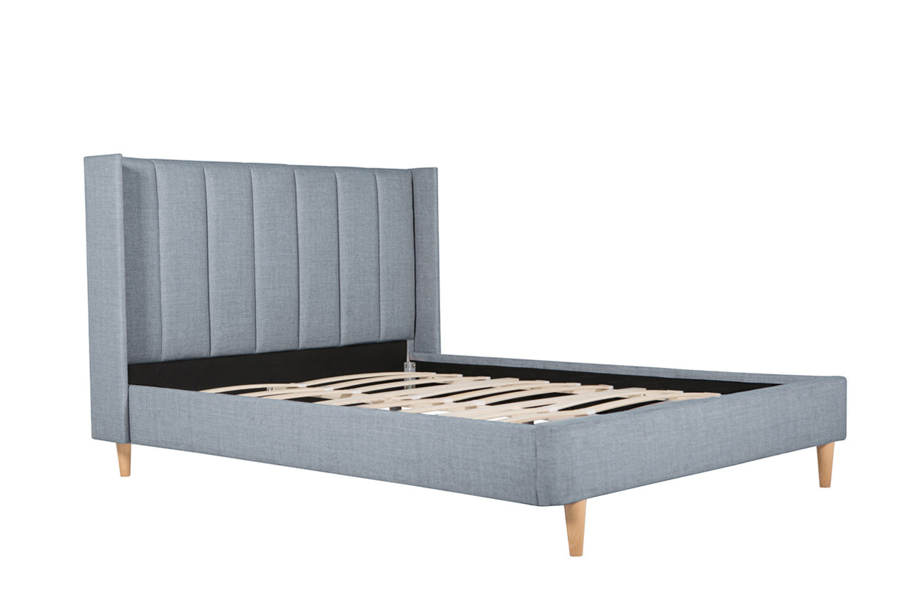 Allegra 5ft Grey Bed Frame - Stylish & Comfortable King Size Bed