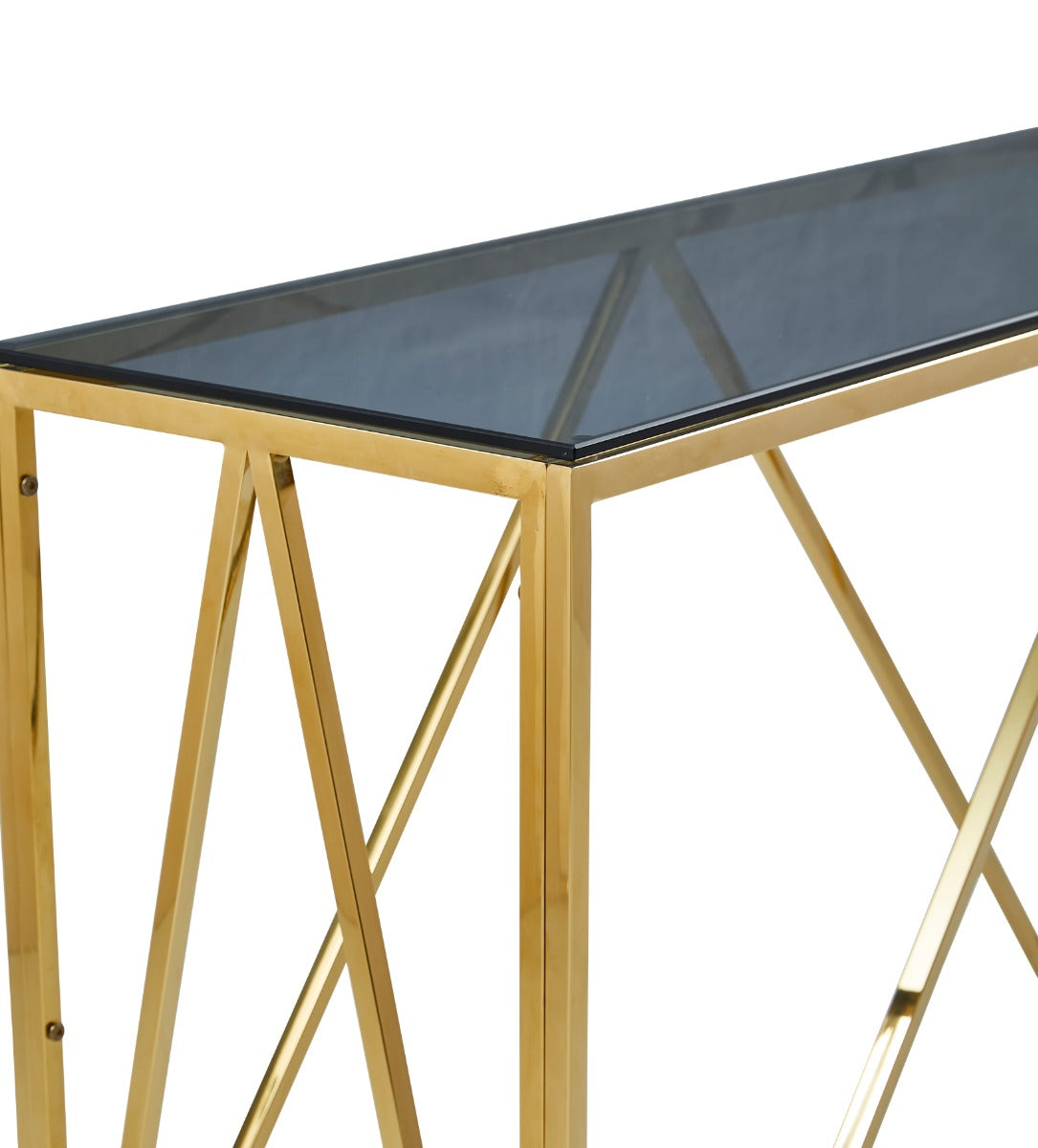 Allure Gold Console Table