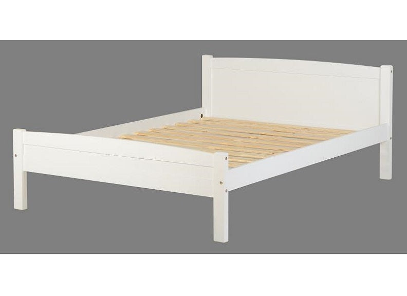 Amber 4 ft6 Bed In White 