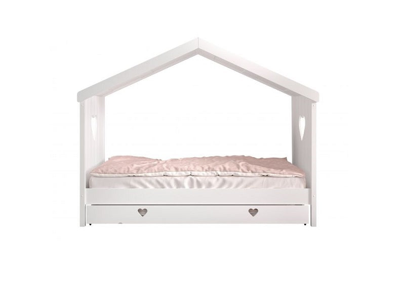 Amori House Bed W/Open Back And Optional Under Bed