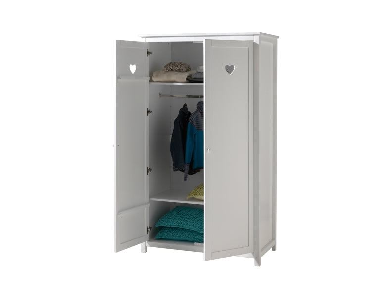 Amori Two Door Wardrobe Inside