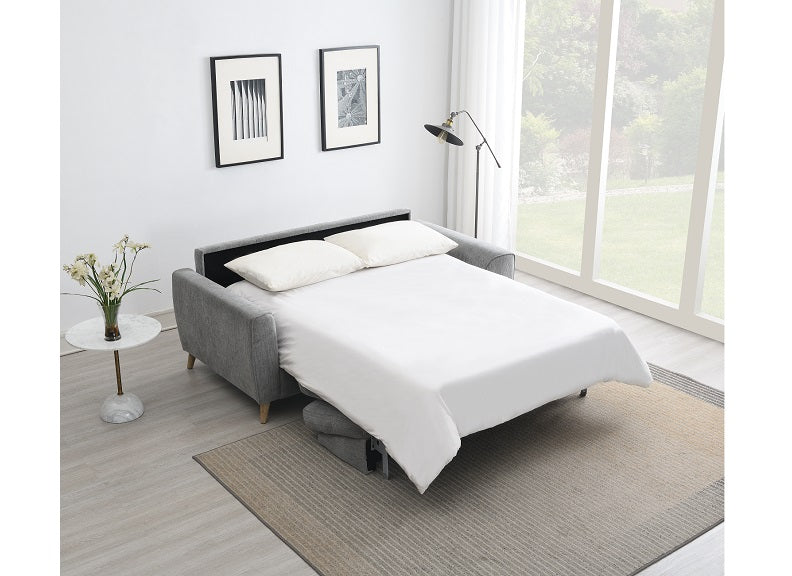 Anderson Grey Sofa Bed - closed