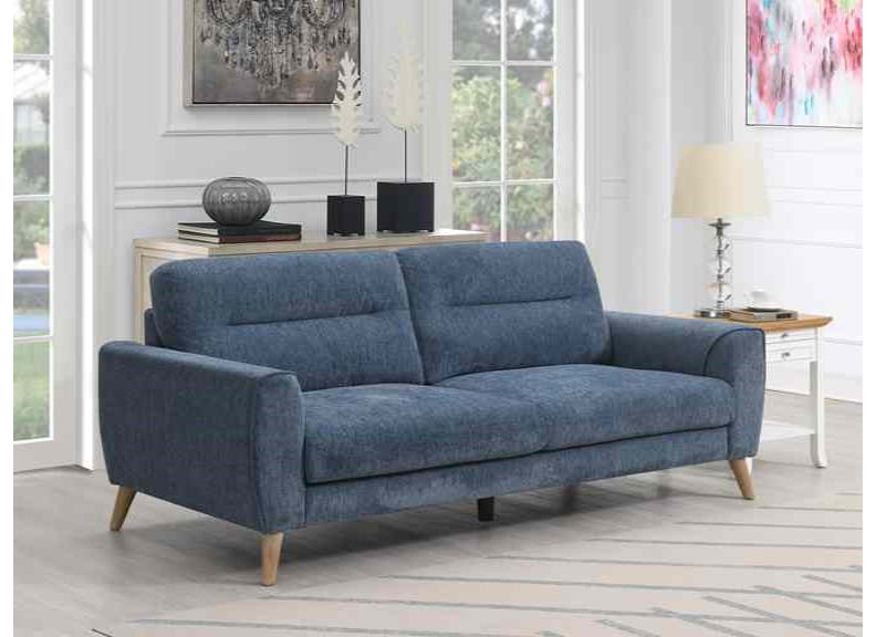 Anderson Blue Three Seat Sofa