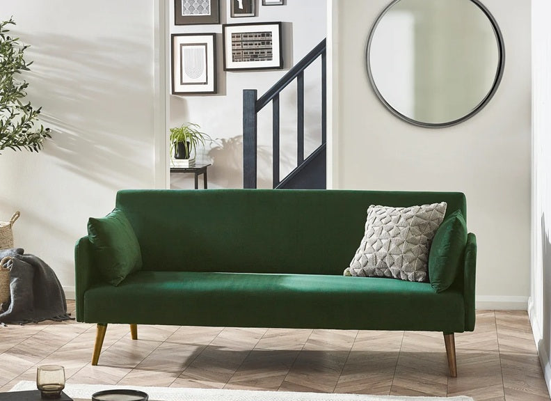 Andi Green Fabric Sofa Bed - room