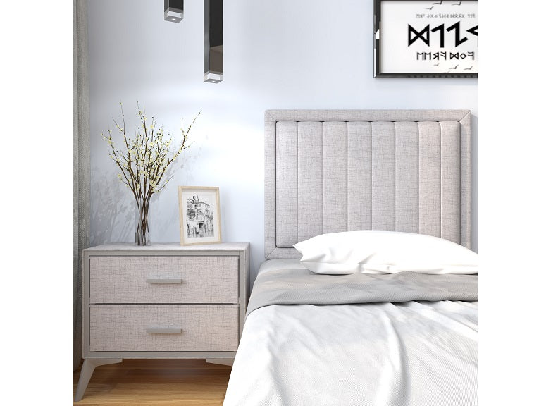 Annabel Wall Mounted Fabric Headboard