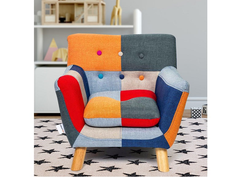 Annah Patchwork Child's Chair - 1