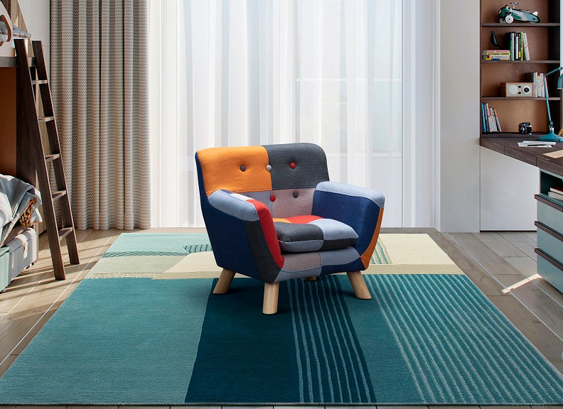 Annah Patchwork Chair - room