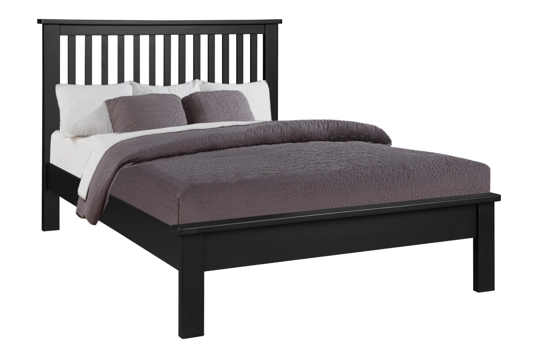 Apollo 4ft Bed Black
