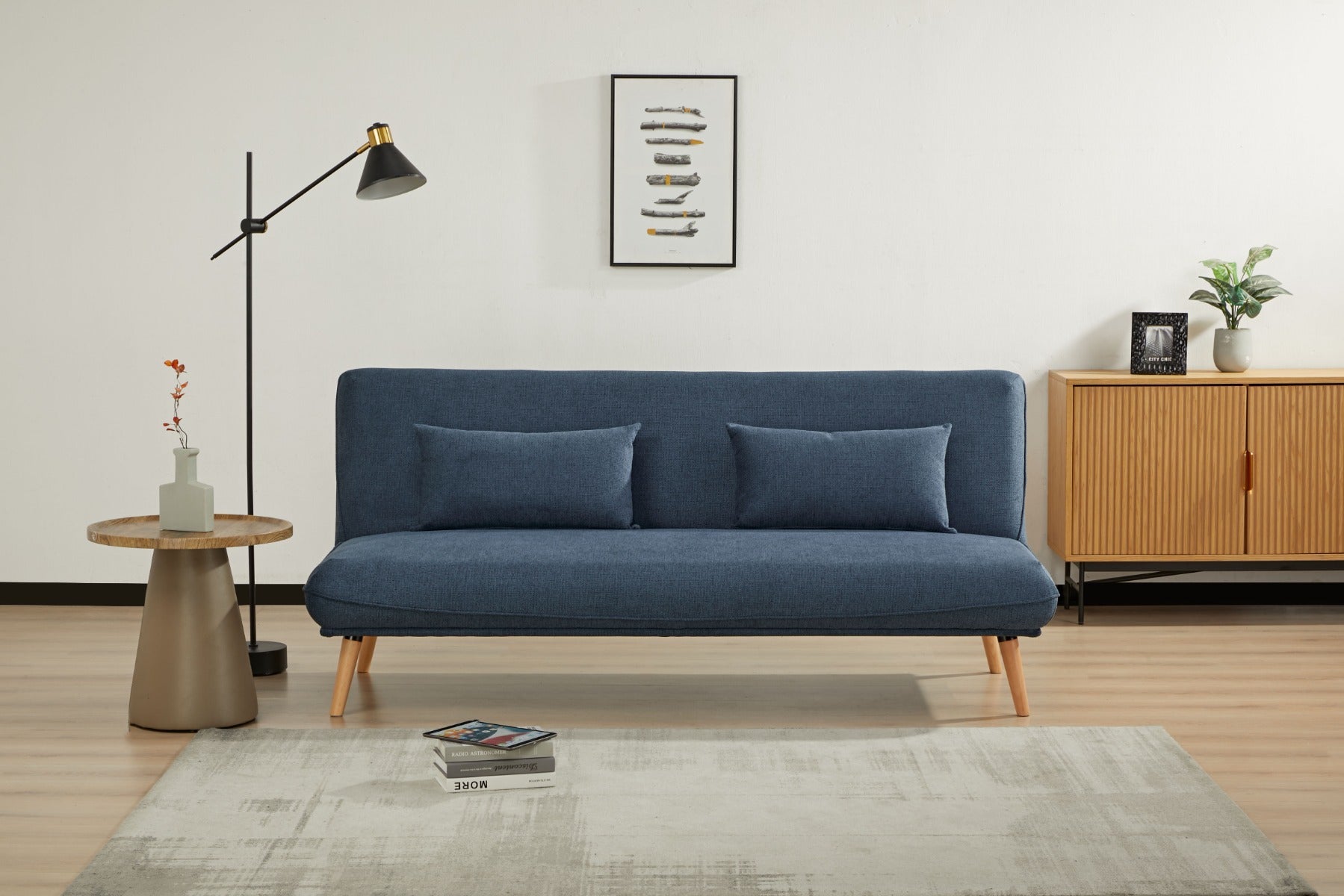 Arga Blue Sofa Bed