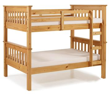 Argyle Bunk Bed - Light Antique