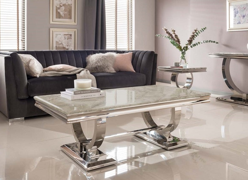 Arianna Cream Coffee Table Room