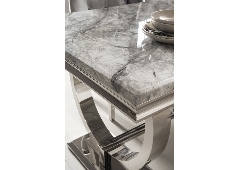 Arianna Grey Table - detail