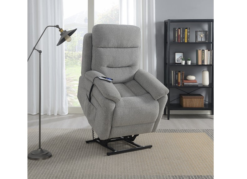 Arianna Light Grey Chair - lift