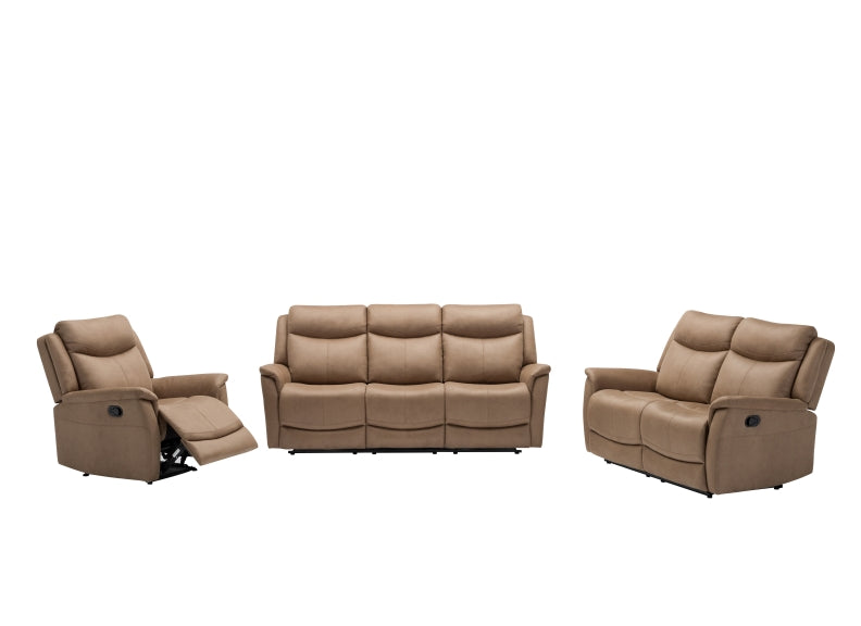 Arizona Manual Reclining Three Seat Sofas