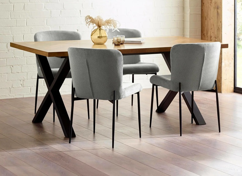 Aron Dining Table W/Leonie Dining Chairs Or Benches