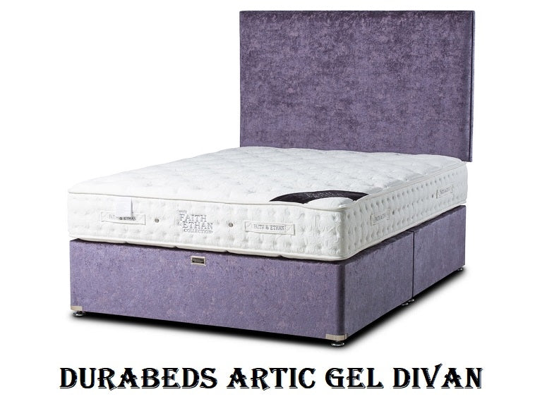 Durabeds Divan Base W/Artic Gel Mattress