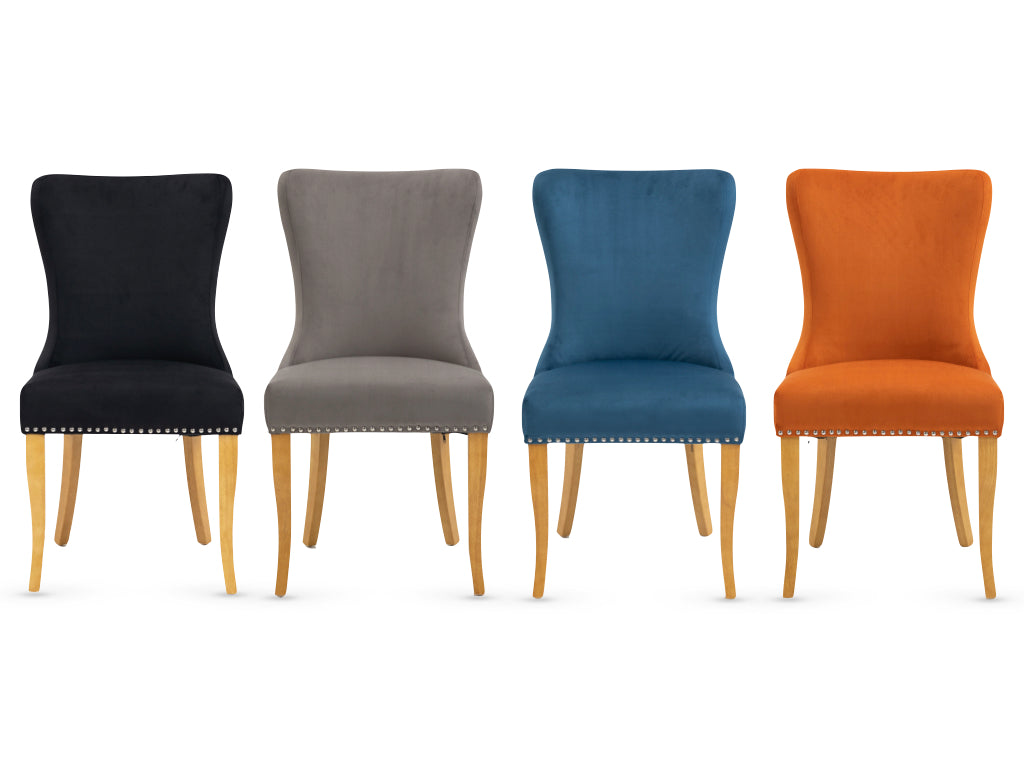 Pair of Ashley Dining Chair Burnt Orange