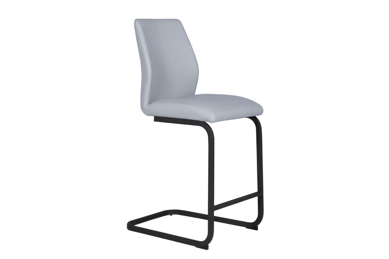 Alta Counter Stool - Silver