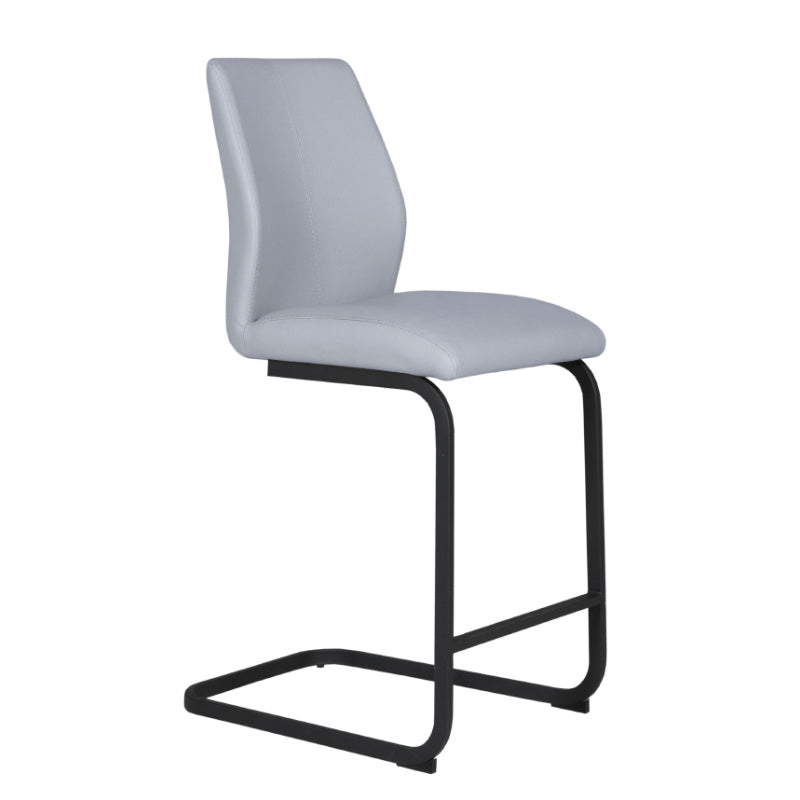 Alta Counter Stool - Silver