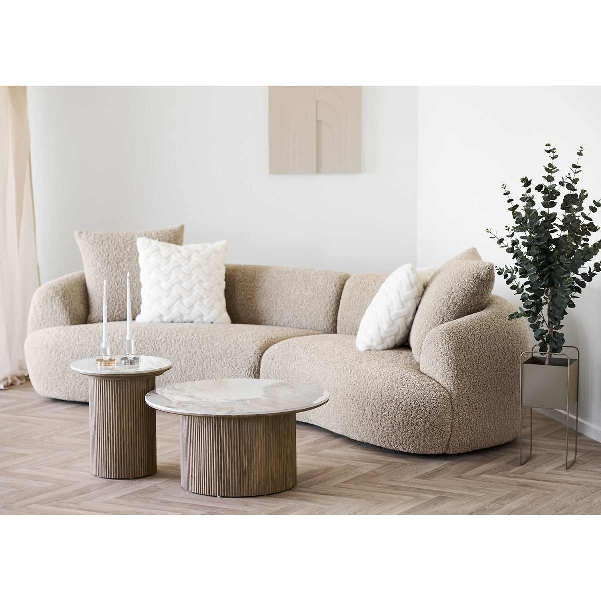 Athens Coffee Table detail and lifestyle image
