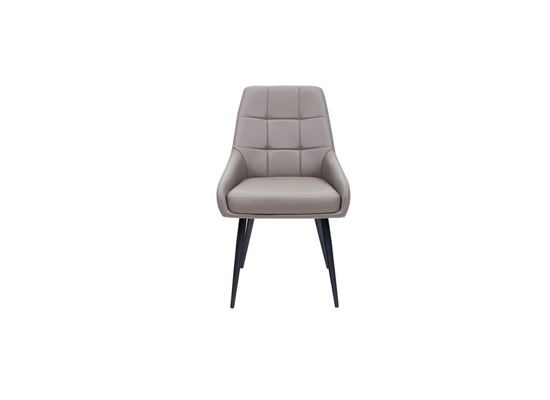 Ava Taupe PU Dining Chair