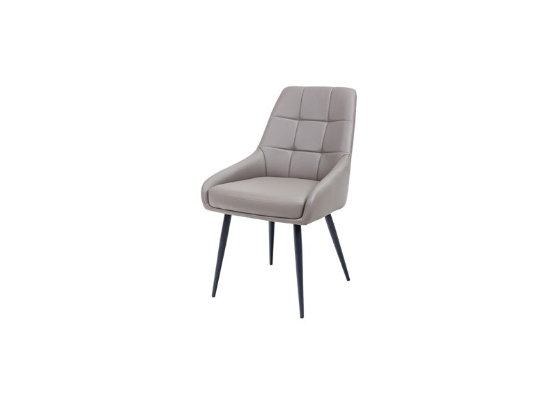 Ava Taupe PU Dining Chair