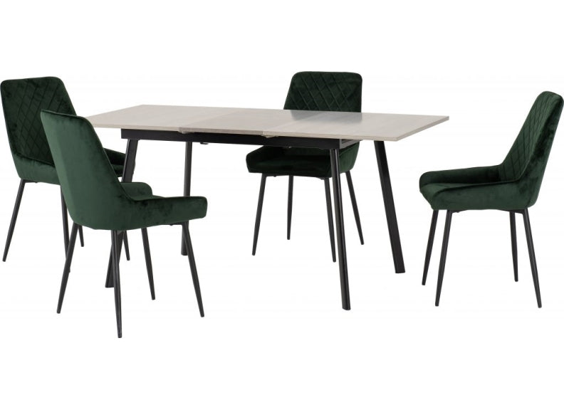 Avery Extending Table & Avery Chair Dining Set