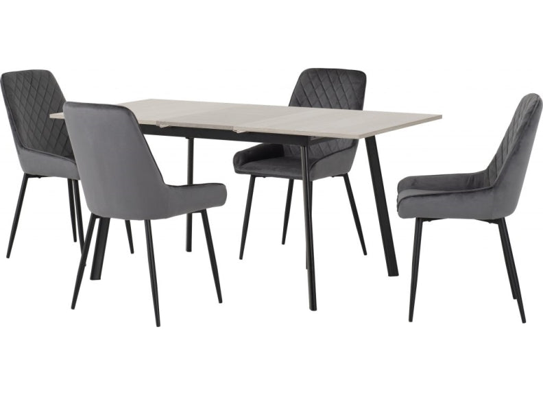 Avery Extending Table & Avery Chair Dining Set