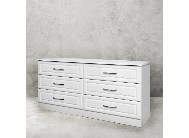 Slaney Six Drawer Wide Chest