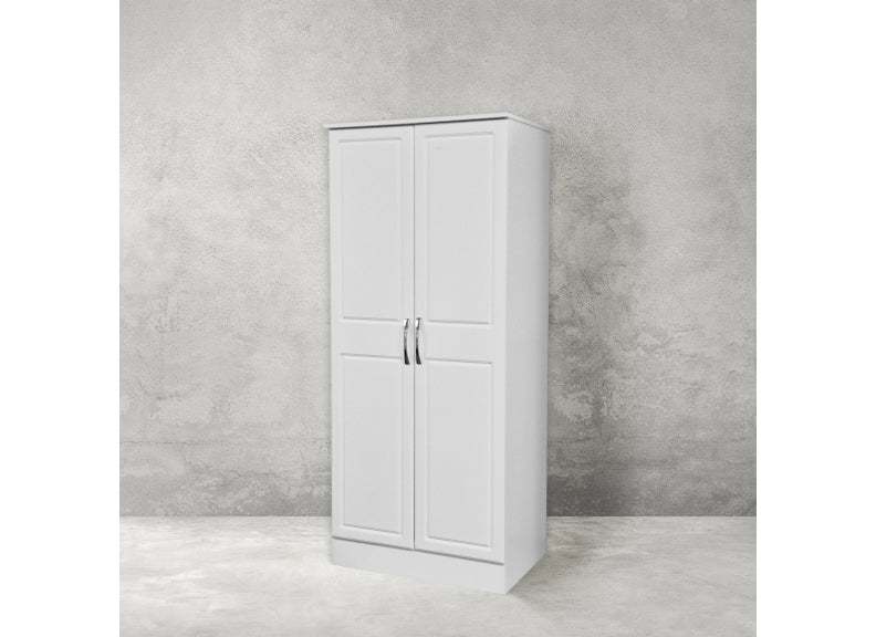 Slaney Two Door Wardrobe - room