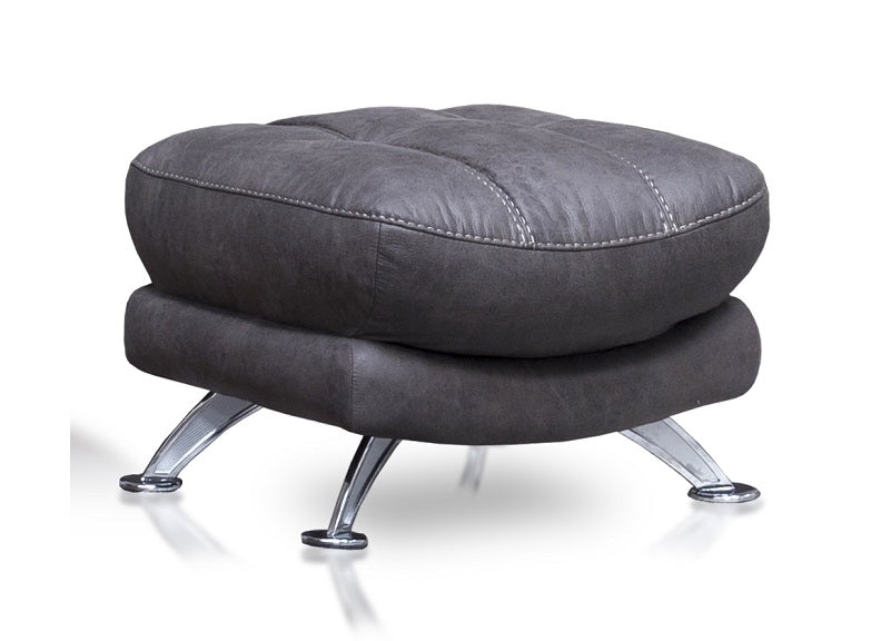 Axis Dark Grey Footstool