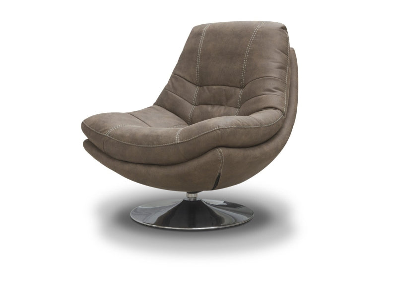 Axis Hazel Swivel Chair W/Optional Footstool