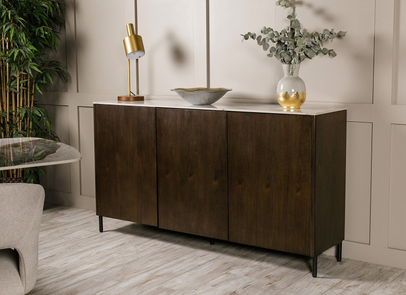Ariya Three Door Sideboard - room