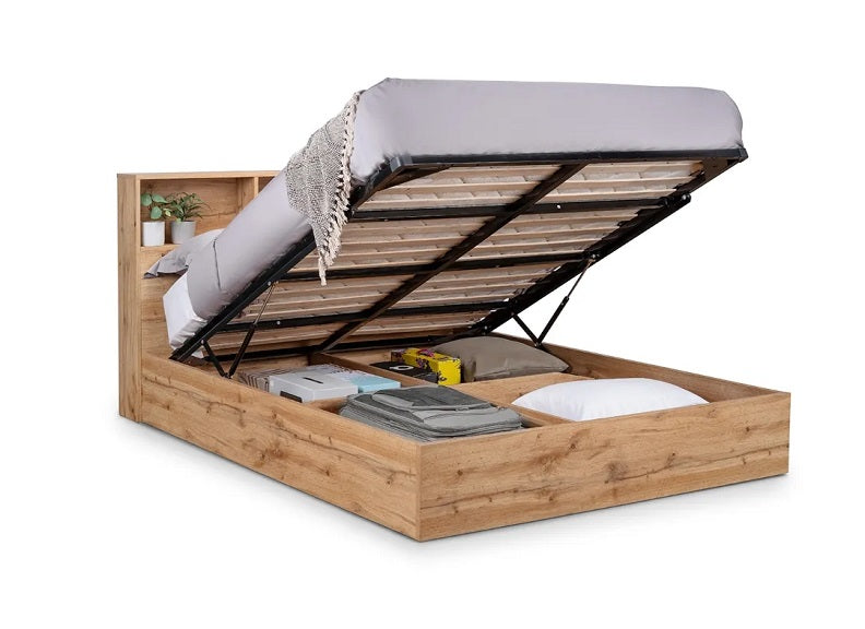 Bali Storage Bed - open