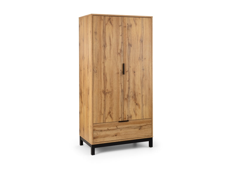 Bali Two Door One Drawer Wardobe