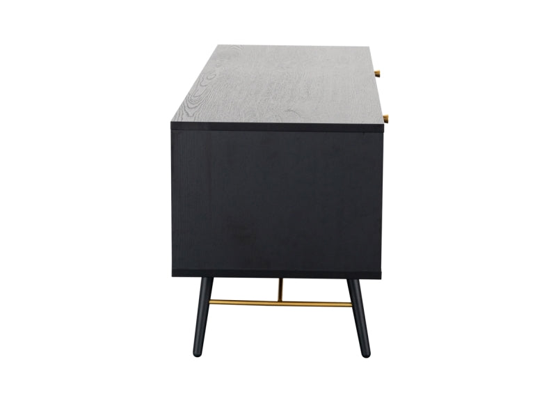 Barcelona Black & Copper TV Units