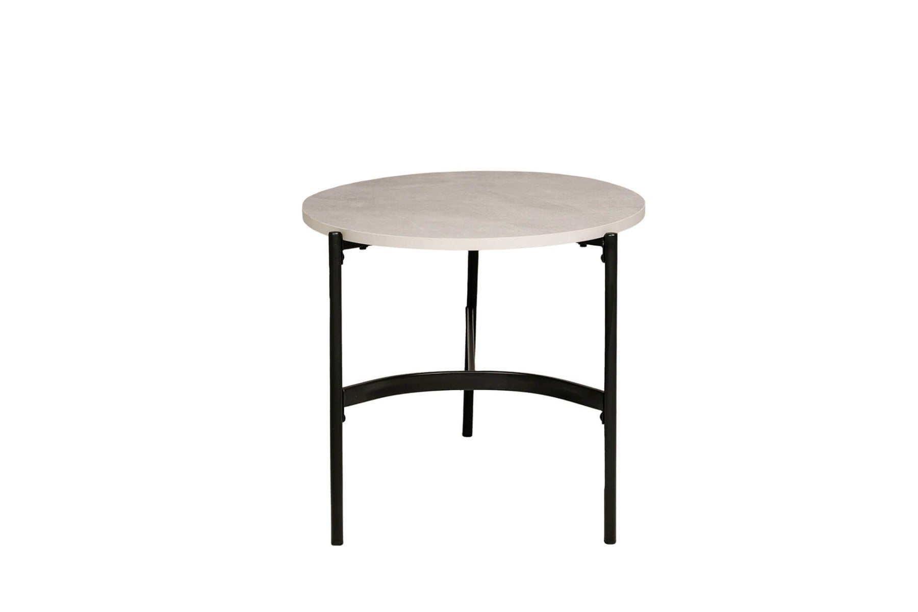 Beau Round Coffee Table in Grey – Sleek and Modern Design for Any Room