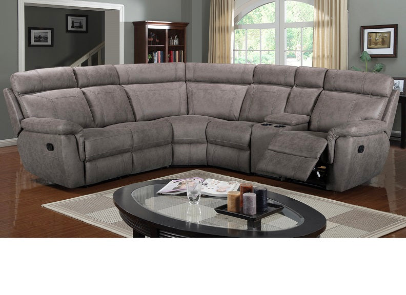 Baxter Grey Armless Sofa Element