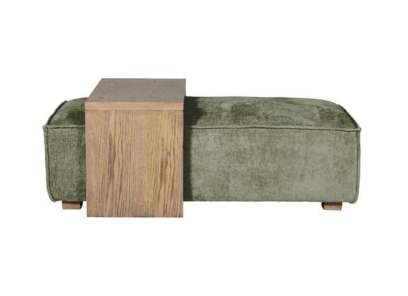 Bodhi Ottoman With Table – Sofa Accessory In Mink or Olive| Free Delivery