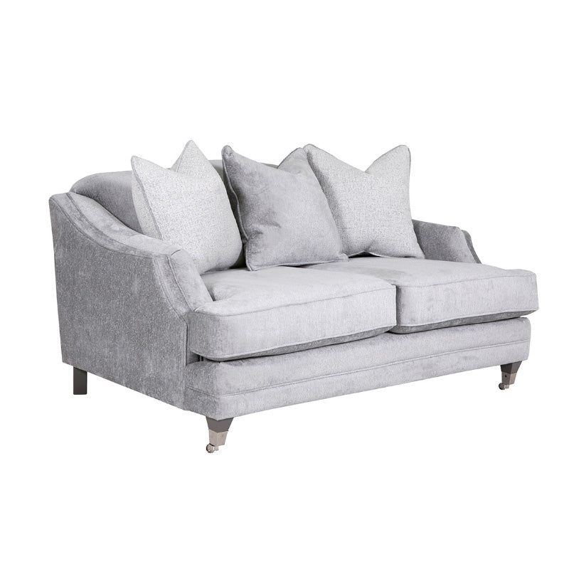 Belvedere 2 Seater - Silver- 3 scatter