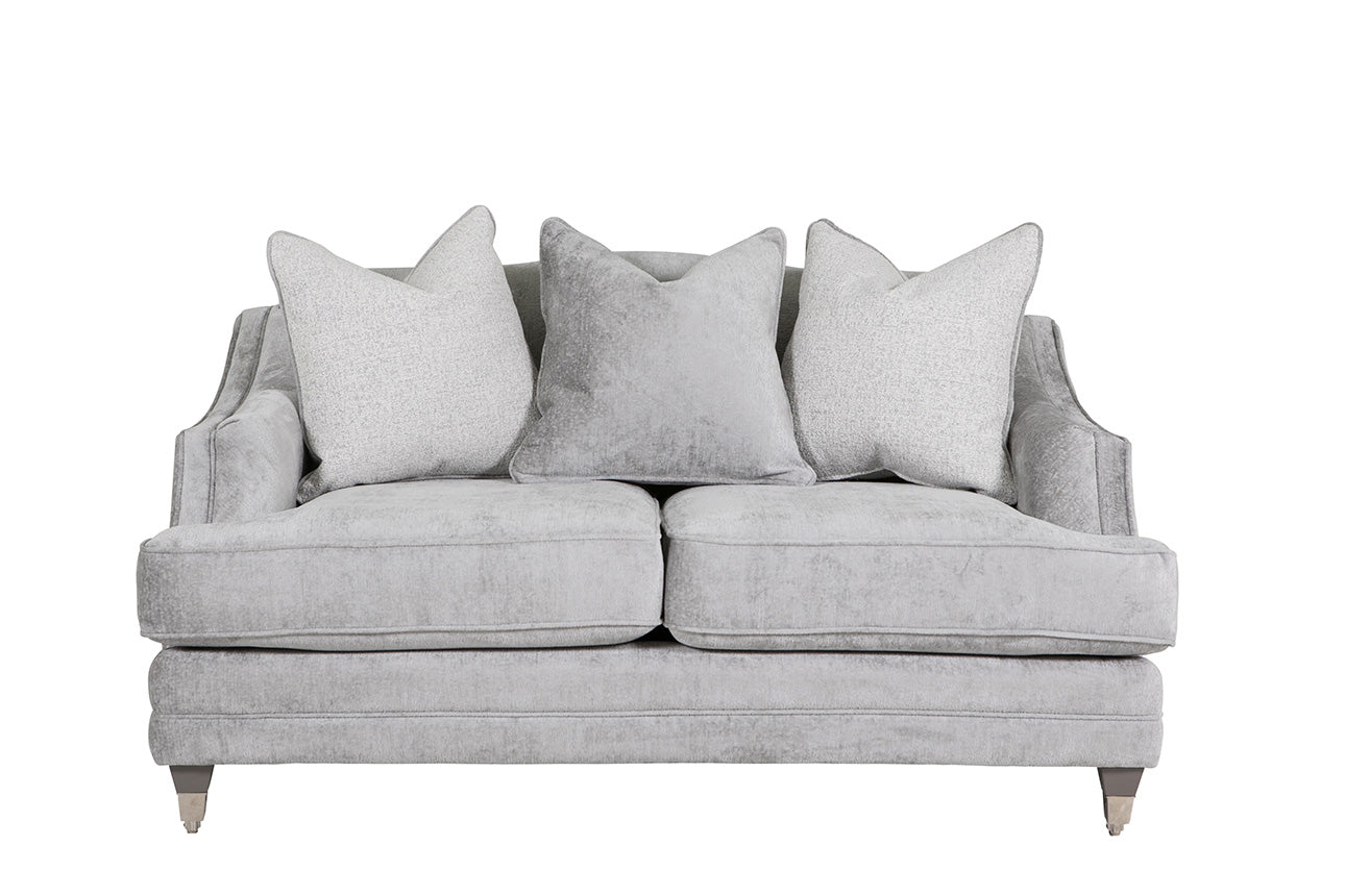 Belvedere 2 Seater - Silver- 3 scatter