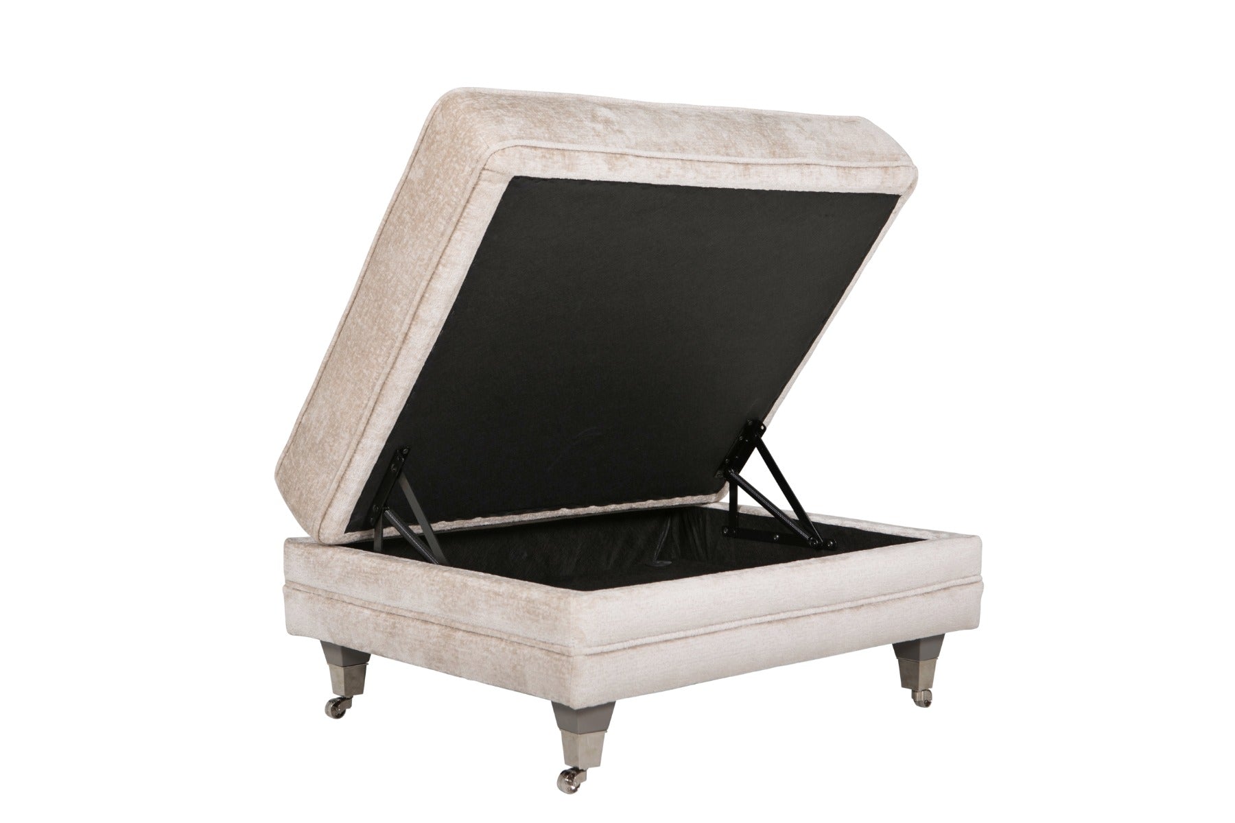 Belvedere Ottoman- Mink