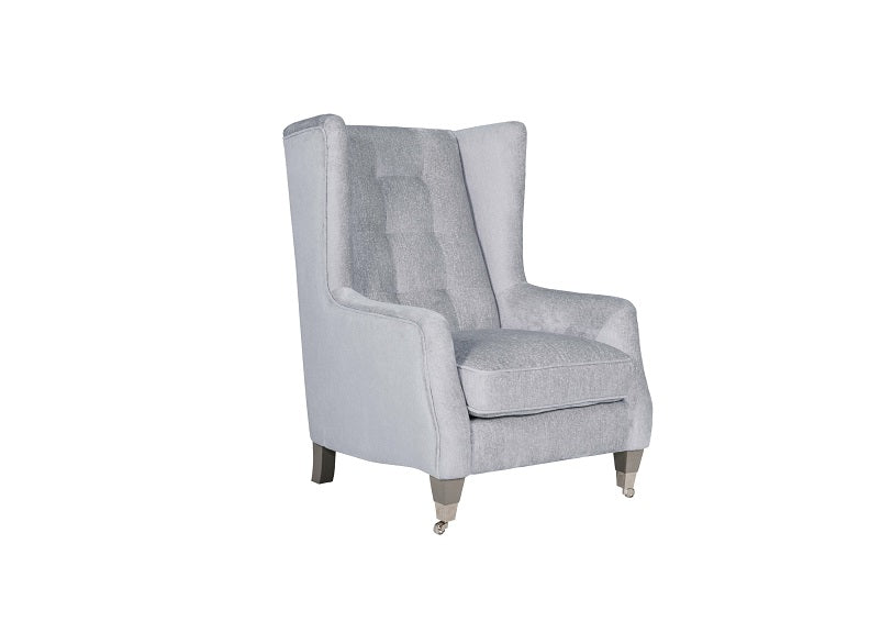 Belvedere Silver Throne Armchair