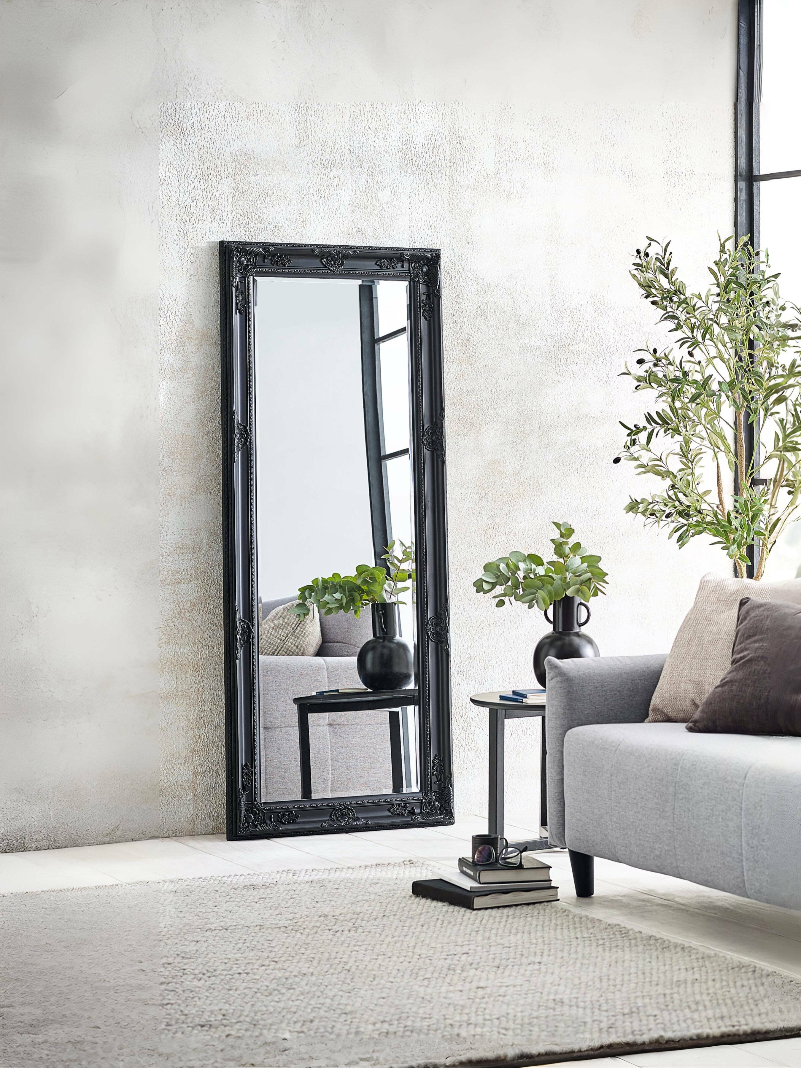 Palais Lean-To Dress Mirror Black